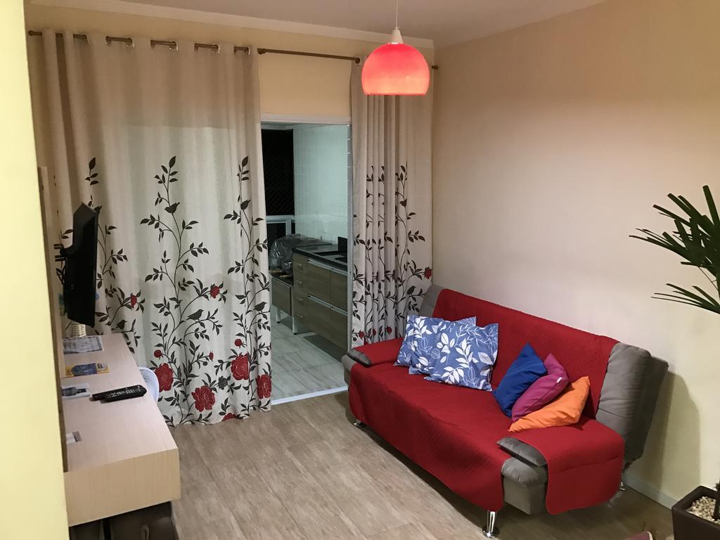 برايا جراندي Apartamento No Canto Do Forte, Luxuoso E Confortavel, 2 Suites, Varanda Gourmet المظهر الخارجي الصورة